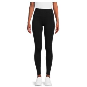 Warners Black Seamless Fleece Leggings - 1 Pair